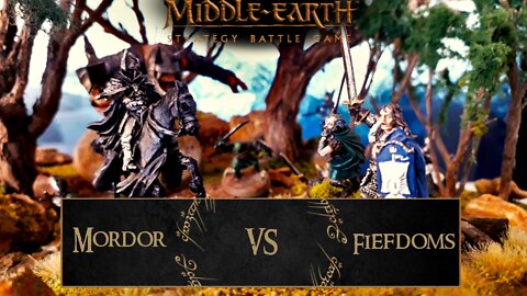 BATTLE NARRITIVE | Mordor vs. Fiefdoms 800pts