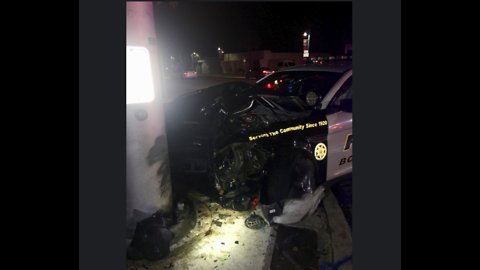 Boynton Beach police officer injured in crash