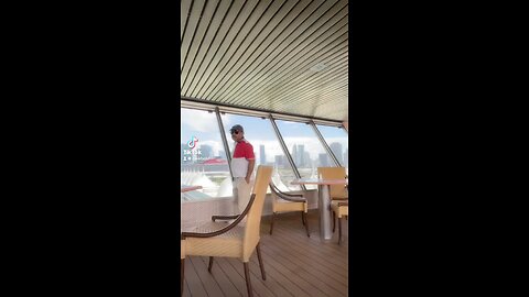 Inside cruise ship