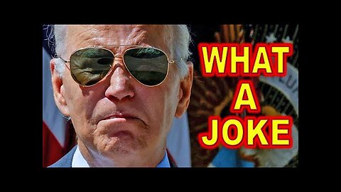 Biden Is a National EMBARRASSMENT.....