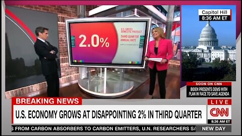 CNN Blames Delta Variant For Biden's Poor Economic Growth Numbers