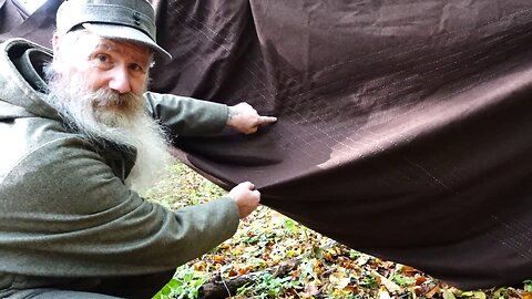 Hangout test setup DIY Loden wool Hammock Part-3 – What's in my Pack project continues