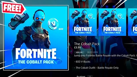 How To Download The "COBALT" Starter Pack In Fortnite!!