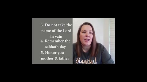 The Ten Commandments #shorts #biblestudy #christian