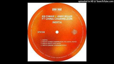 Kid Fonque X Jonny Miller - Inertia Ft China Charmeleon