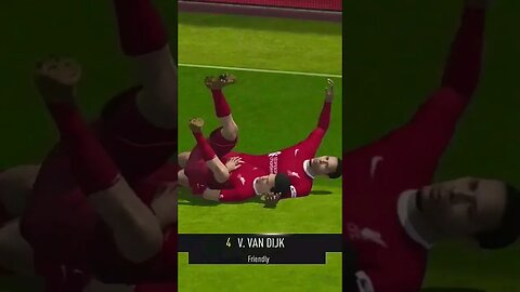 Virgil van Dijk Goal & Celebration - EA Sports FC 24 #shorts