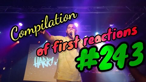 #243 Reactors first reactions to Harry Mack freestyle (compilation)