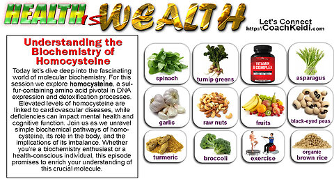 Understanding the Biochemistry of Homocysteine - The Conscious Rasta Rant