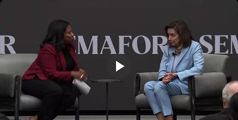 Nancy Pelosi claims Democrats had "an open primary and [Kamala] won it because...