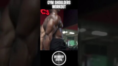 Gym Shoulders Workout !🔥 #shorts #gym #gymworkouts #dailyworkout #shoulderworkout #shoulderday