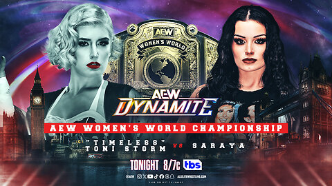 Toni Storm Retains AEW Women’s Title Against Saraya, Mariah May Attacks! #shorts