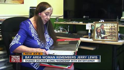 Tampa woman shares friendship with Jerry Lewis