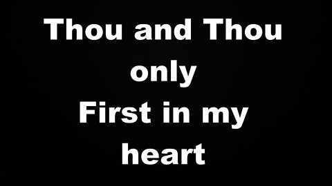 Be Thou My Vision Karaoke Instrumental Lyrics in C, Page 395