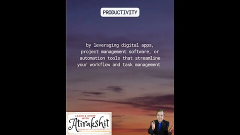 Productivity Boost 7