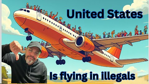 USA is flying in illegals instead of borders being used!!MIND BLOWING