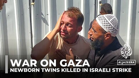 Israeli offensive in Khan Younis: Father buries newborn twins and wife after air strike