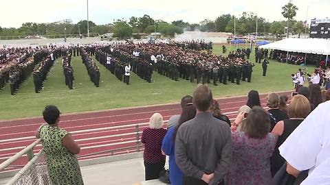 Funeral service for Highlands County Deputy William Gentry, Jr.