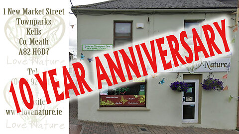 I visit Love Nature Health Shop for their 10th Anniversary - 14th Sept 2024