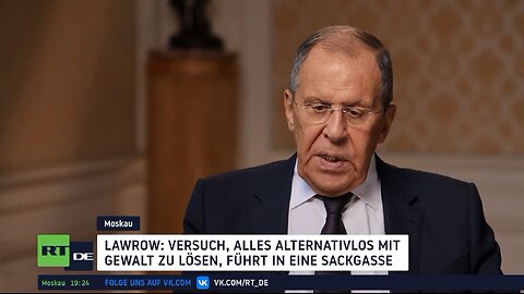 "Brücken nach Osten" – Interview mit Sergei Lawrow zusammengefasst