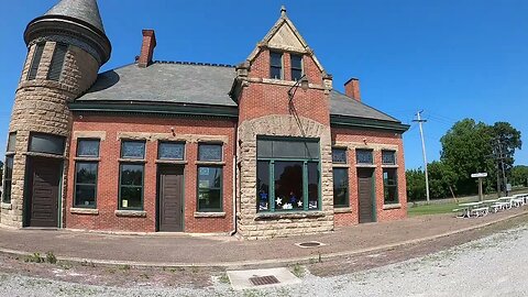 T&OC Railroad Station walk around, Bucyrus, Ohio