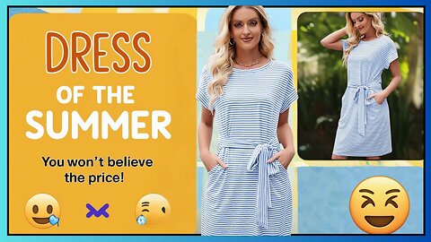 MEROKEETY Women's Summer Striped Dress | Comfortable & Chic!