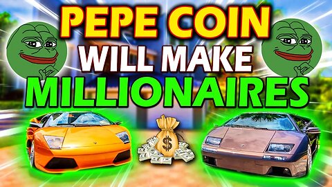 PEPE COIN HOLDERS!! PEPE WILL MAKE MILLIONAIRES HERE'S WHY!! *URGENT!!*