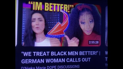 GERMAN WHITE WOMAN SAYS THAT BLACK WOMEN: "DUSTY & BROKE BITCHES" ARE NO COMPETITION (Isaiah 4:1)!