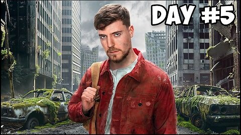 🌆 MrBeast Survival | Survived 7 Days in Abonded City | mrbeeasthindi 🌆