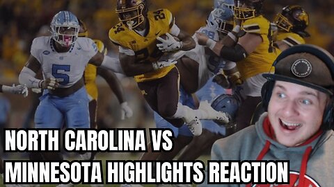 North Carolina vs Minnesota Highlights Reaction