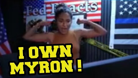 Myron And Angie WRESTLED And Myron LOST!? Angie Owns Myron! | Fed Reacts Fresh & Fit