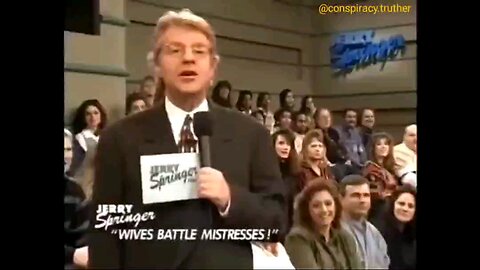 Jerry Springer's purpose was to degenerate American culture/society