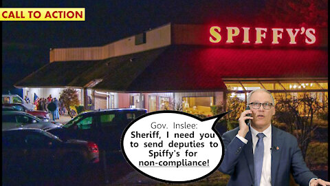 Gov Inslee reports Spiffy's Restaurant in Washington State for not complying with mandates