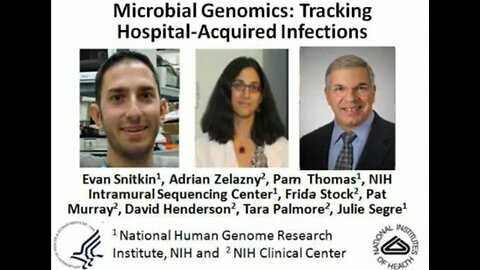 Tracking Hospital Infections With Systems Biology - Julia Segre, PhD, National Human Genome Research Institute