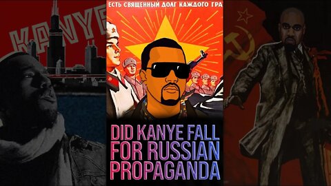 Did Kanye Fall for Russian Propaganda?! 🤯 #shorts