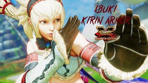 Street Fighter V Ibuki Kirin Armor Outfit