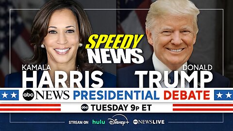 LIVE: Kamala Harris, Donald Trump Presidential Debate 9 pm Watch Party! 9/10/24