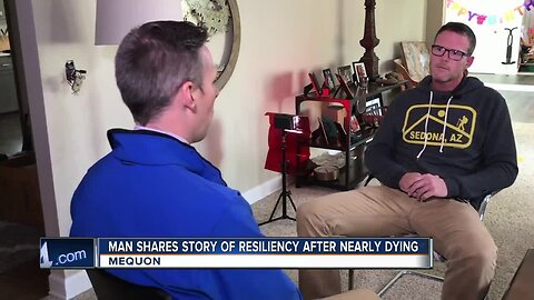 Mequon man shares his story of resiliency after nearly dying