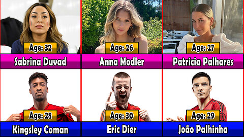 FC Bayern Munich AGE Comparison: Wives and Girlfriends