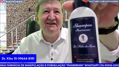 Minoxidil 10% DHT STOP Shampoo Dr Kiko Do Bem + Óleo de Coco Sorococo = Cabelos lindos e fortes