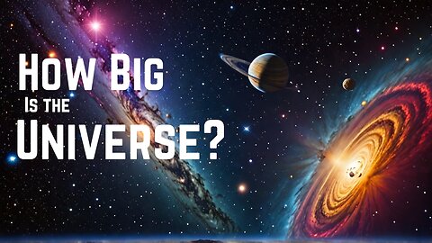 How Big is the Universe?! Mind-Blowing Space Facts!