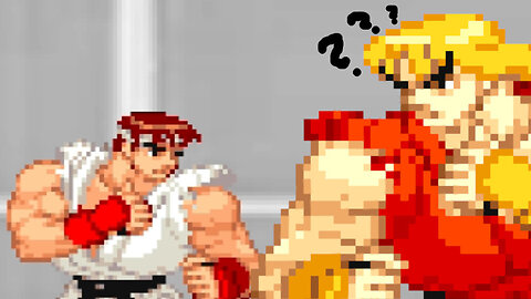 MUGEN:MVC2 (wtf is wrong w/ Ryu?)