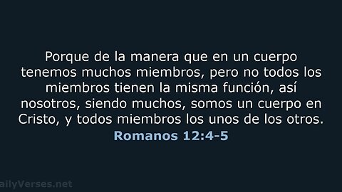 Los dones del Espíritu y el cuerpo de Cristo. Romanos 12:3-8 #devocionaldiario #devocional