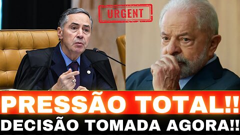 REVIRAVOLTA!! BARROSO VAI PRA CIMA DE LULA!! DECISÃO TOMADA!! GRANDE NOTÍCIA...