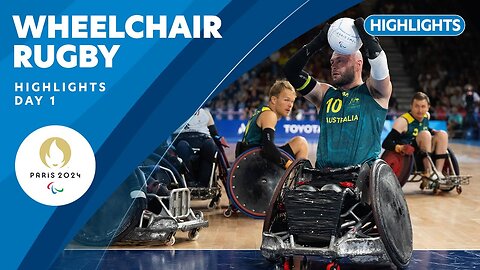 Wheelchair Rugby Highlights | Day 1 | Paris 2024 Paralympic Games