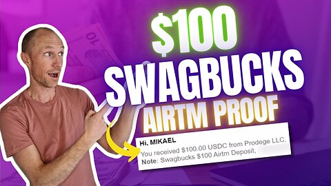 $100 Swagbucks AirTM Payment Proof (How to Withdraw from Swagbucks to AirTM Step-by-Step)