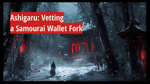 Ashigaru: Vetting a Samourai Wallet Fork