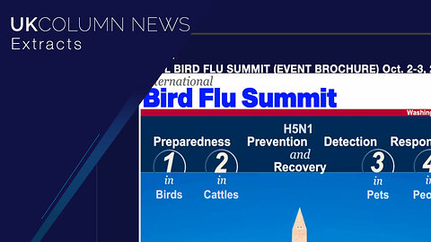 Correction: Here Is The Correct Bird Flu Summit - UK Column News