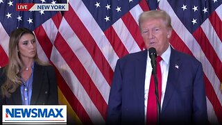 Trump responds to legal 'set-ups', Kamala Harris at NY presser