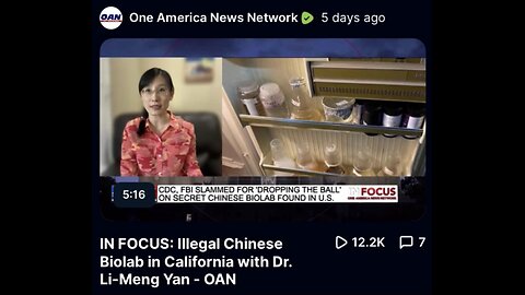 Captioned - Illegal Chinese Biolab in California