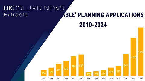 Chucking The Green Belt Rules Out Of The Window With ‘Renewable’ Planning Applications - UK Column